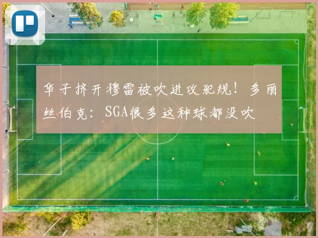 华子挤开穆雷被吹进攻犯规！多丽丝伯克：SGA很多这种球都没吹