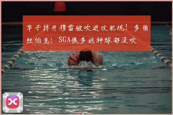 华子挤开穆雷被吹进攻犯规!多丽丝伯克:SGA很多这种球都没吹