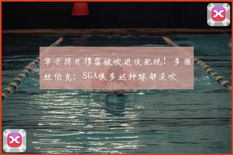 华子挤开穆雷被吹进攻犯规!多丽丝伯克:SGA很多这种球都没吹
