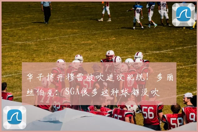 华子挤开穆雷被吹进攻犯规!多丽丝伯克:SGA很多这种球都没吹