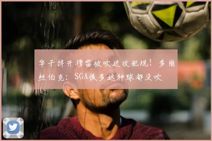 华子挤开穆雷被吹进攻犯规!多丽丝伯克:SGA很多这种球都没吹