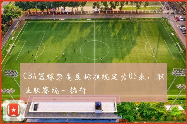 CBA篮球架高度标准规定为05米，职业联赛统一执行