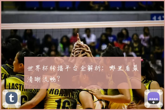 世界杯转播平台全解析：哪里看最清晰流畅？