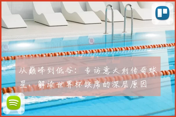 从巅峰到低谷:专访意大利传奇球星,解读世界杯缺席的深层原因